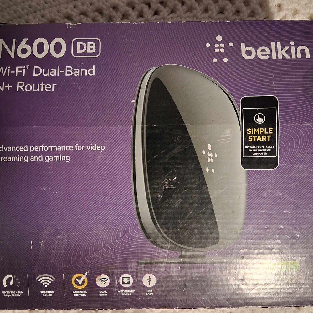 BELKIN N600 DUAL BAND ROUTER